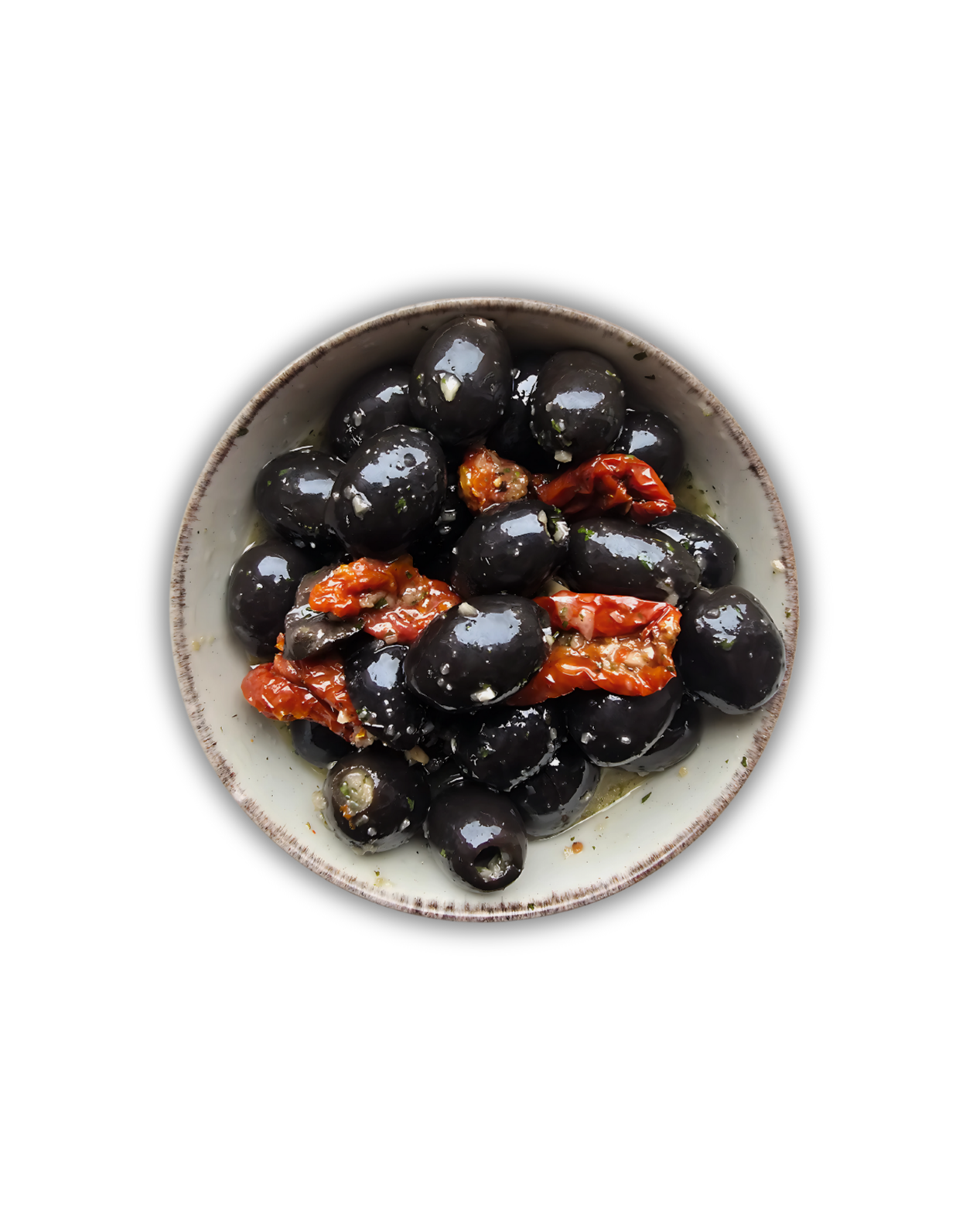 Marinuotos juodosios alyvuogės