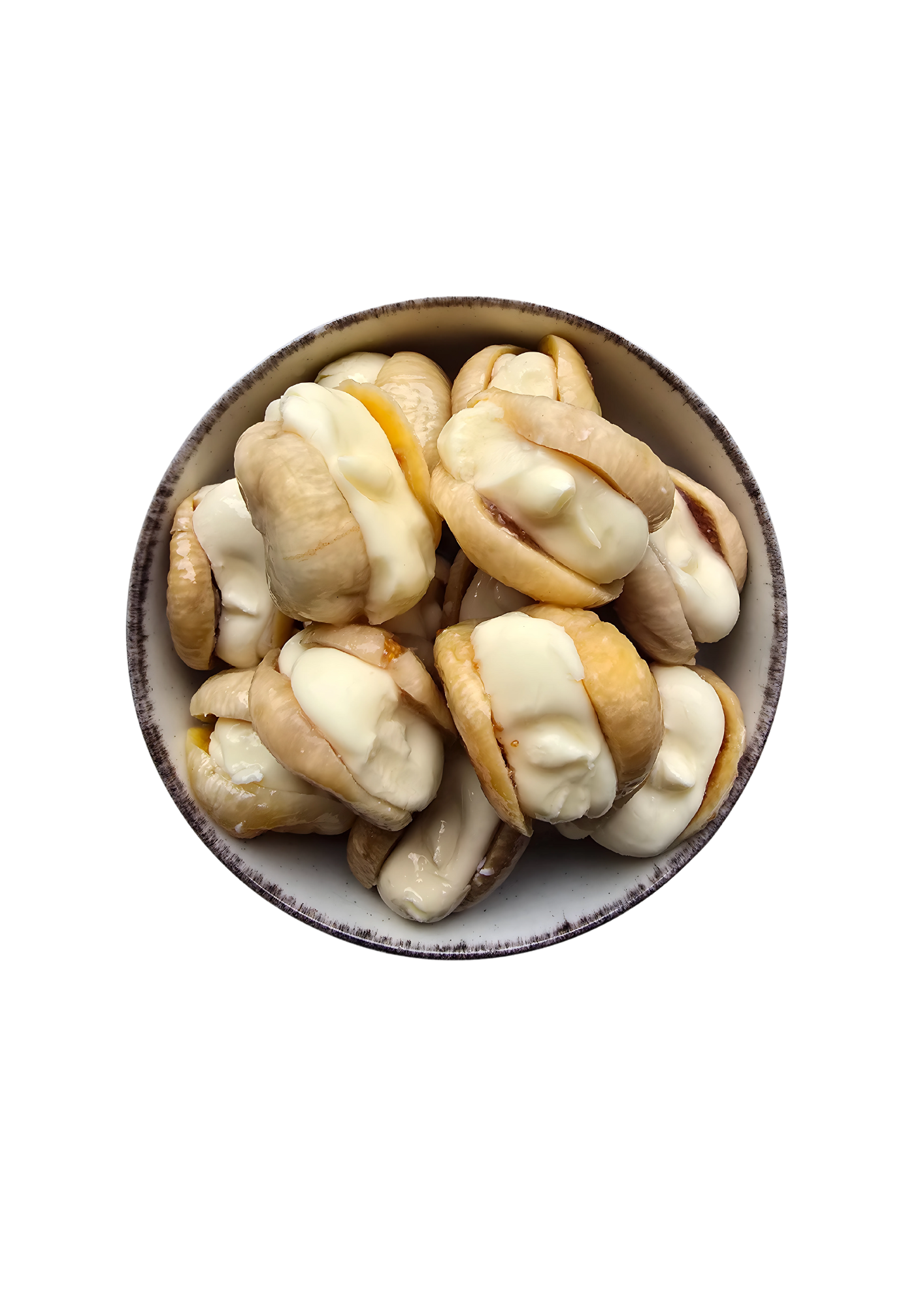 Kreminiu sūriu įdarytos figos